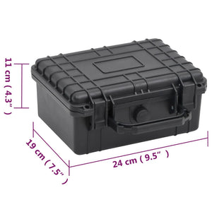 Galleria Design Portable Flight Case Black 30x22x10 cm PP