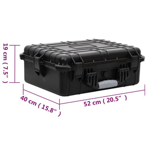 Galleria Design Portable Flight Case Black 30x22x10 cm PP