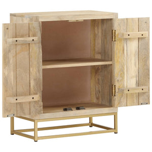 Galleria Design Sideboard with 2 Doors 55x30x70 cm Solid Wood Mango