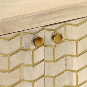 Galleria Design Sideboard with 2 Doors 55x30x70 cm Solid Wood Mango