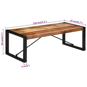 Galleria Design Dining Table 180x90x75 cm Solid Wood Mango