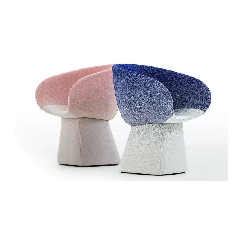 Aurelia Swivel Lounge Chair – Modern Curved Upholstered Accent Chair for Living Rooms &amp; Hotels