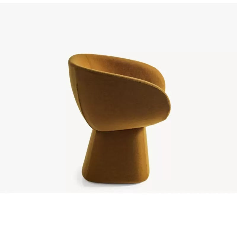 Aurelia Swivel Lounge Chair – Modern Curved Upholstered Accent Chair for Living Rooms &amp; Hotels