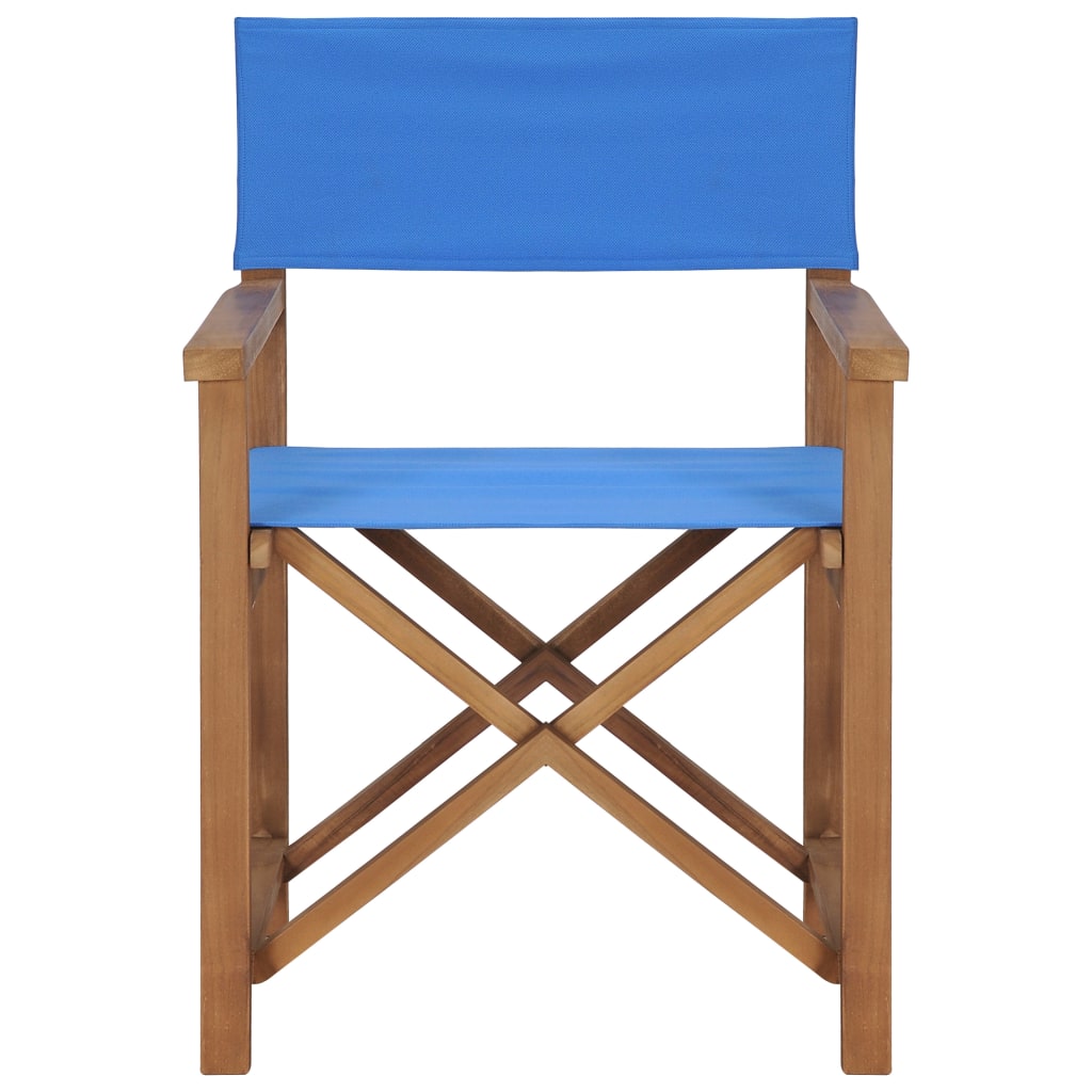 Galleria Design Director's Chairs 2 pcs Solid Teak Wood Mix Colors