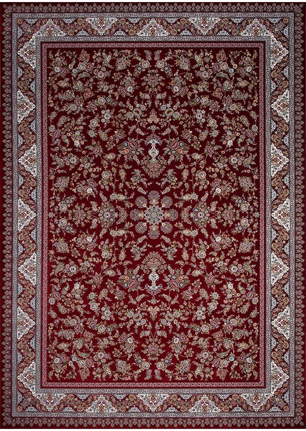 Elegant Acrylic Rug with a Beautiful Floral Pattern
