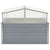 Galleria Design Greenhouse 100x100x85 cm Galvanised Steel Grey