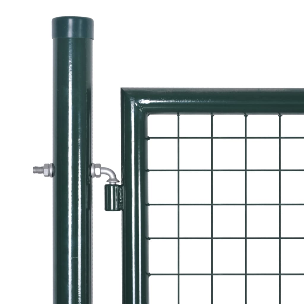 Galleria Design Fence Gate Steel 306x100 cm Green