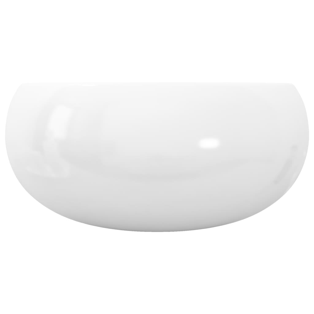 Galleria Design Basin Round Ceramic White 40x15 cm