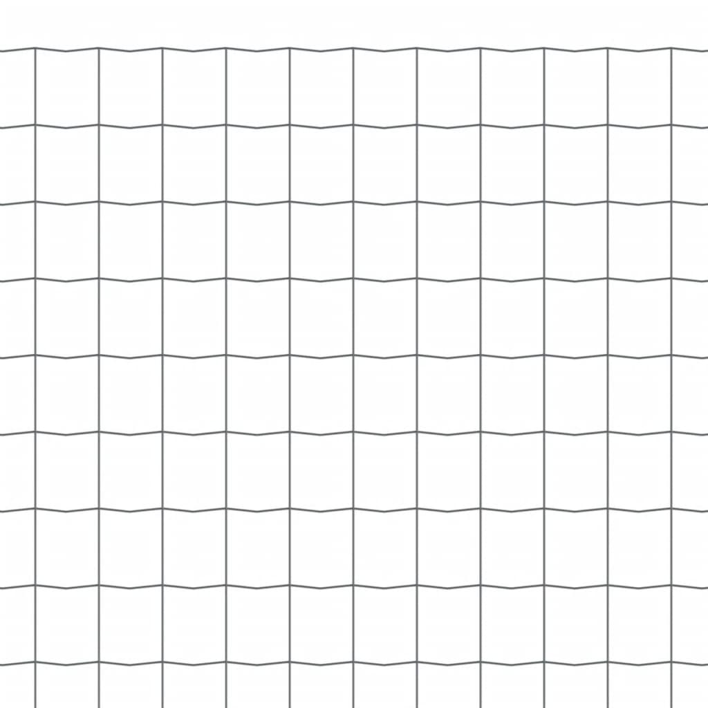 Galleria Design Euro Fence Steel 25x0.8 m Grey