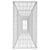 Galleria Design Gabion Wall with Cover Galvanised Steel 600x50x100 cm