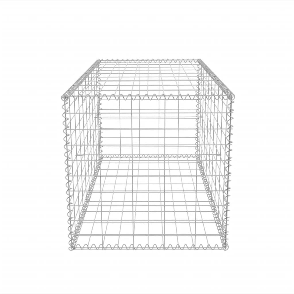 Galleria Design Gabion Basket Galvanised Steel 100x50x50 cm