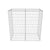 Galleria Design Gabion Basket Galvanised Steel 100x50x100 cm