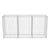 Galleria Design Gabion Basket Galvanised Steel 200x50x100 cm