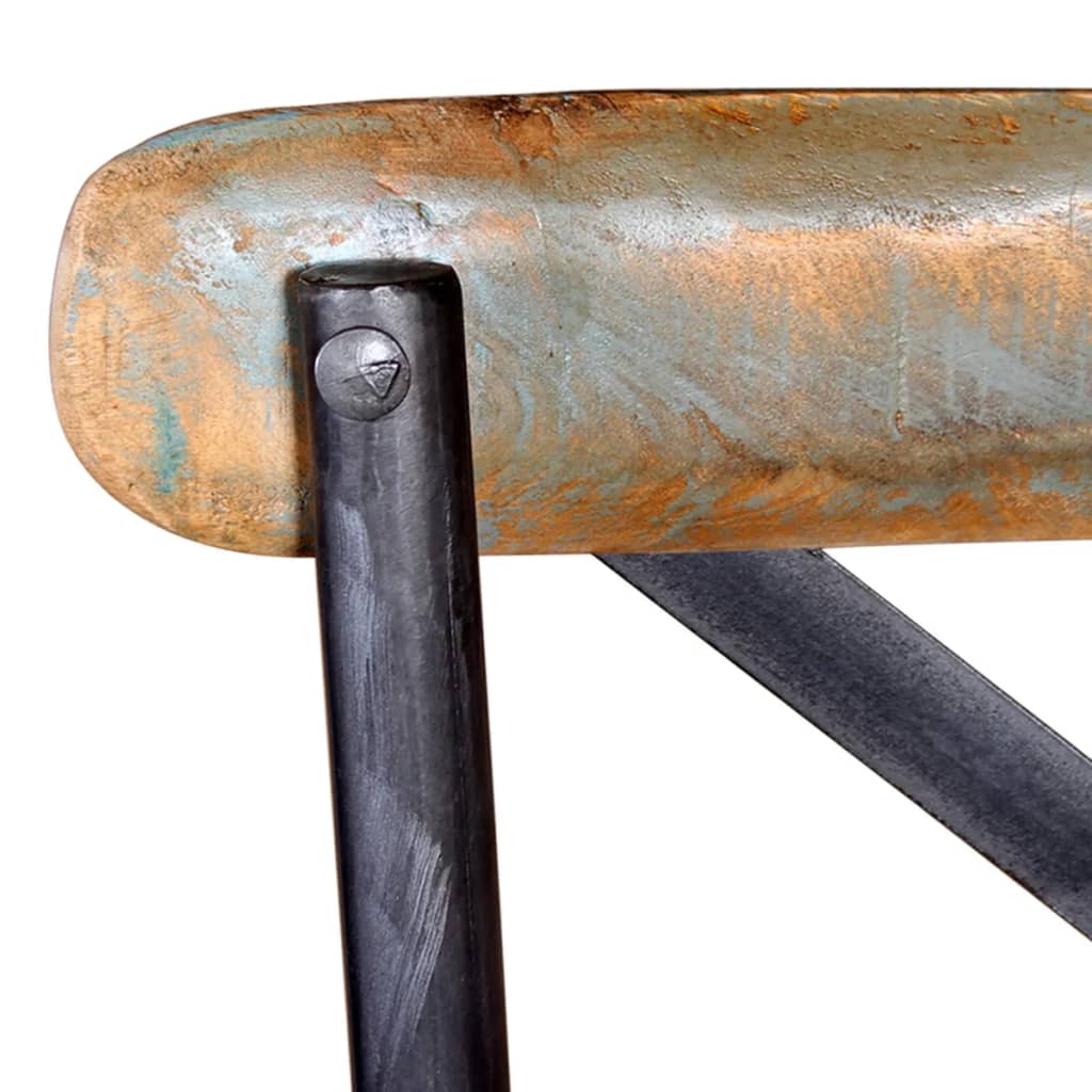 Galleria Design Bar Chair Solid Reclaimed Wood