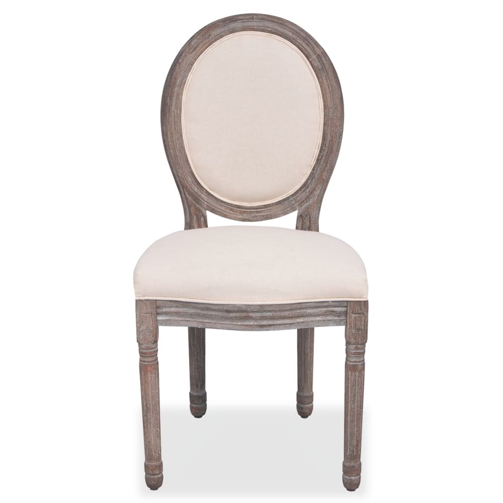 Galleria Design Dining Chairs 2 pcs Linen