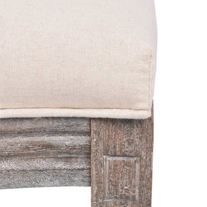 Galleria Design Dining Chairs 4 pcs Linen and Rattan