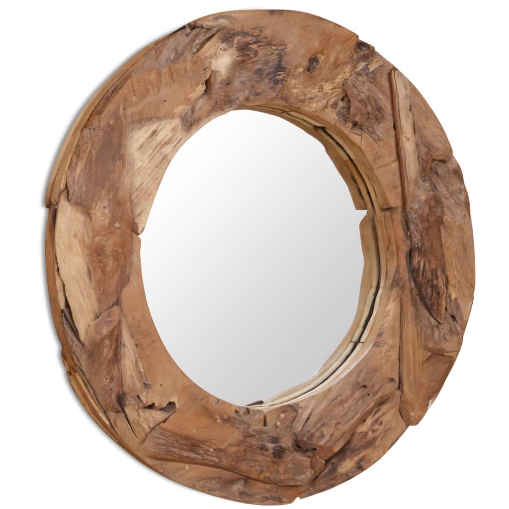 Galleria Design Decorative Mirror Teak 80 cm Round