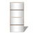 Galleria Design Shoe Cabinet 4-Layer Mirror Oak 63x17x134 cm