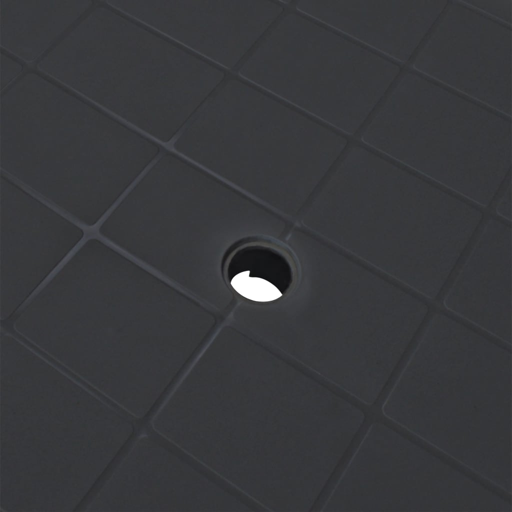 Galleria Design Garden Table Anthracite 101x68x72 cm Plastic