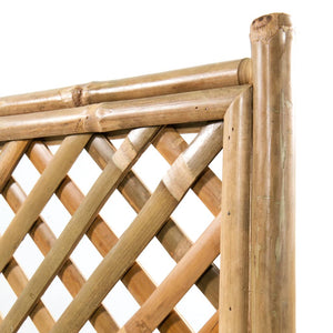 Galleria Design Garden Raised Bed with Trellis Bamboo 40 cm