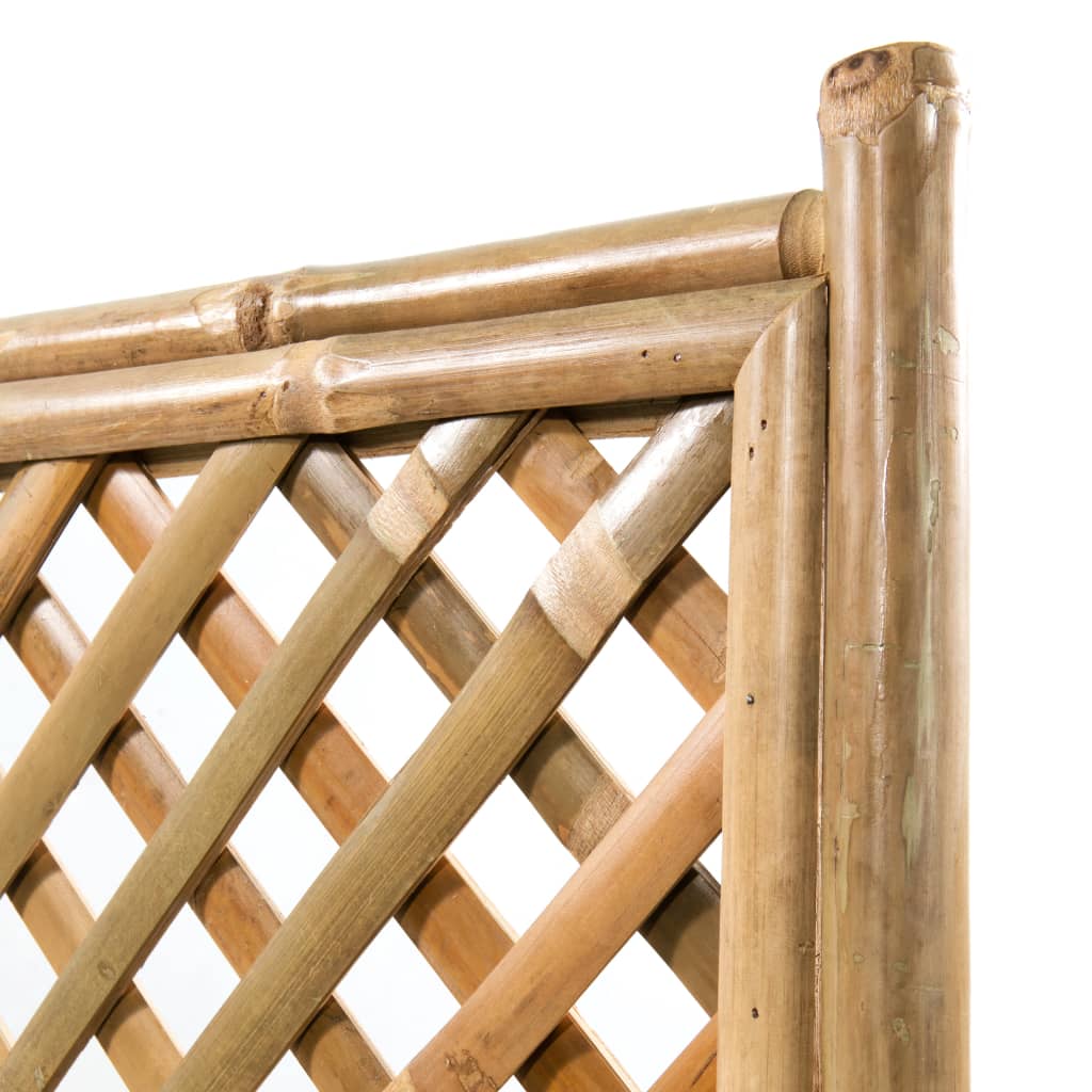 Galleria Design Garden Raised Bed with Trellis Bamboo 70 cm