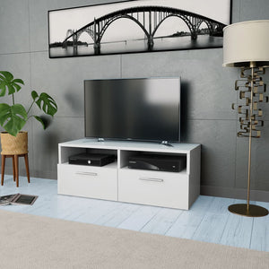 Galleria Design TV Cabinet Engineered Wood 95x35x36 cm White