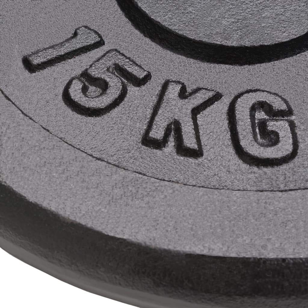 Galleria Design Weight Plates 2 pcs 2x15 kg Cast Iron