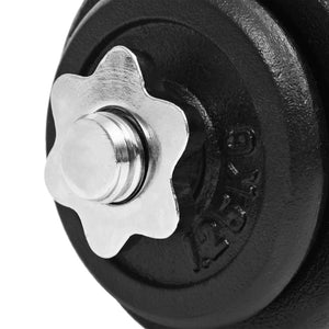 Galleria Design 18 Piece Dumbbell Set 30 kg Cast Iron