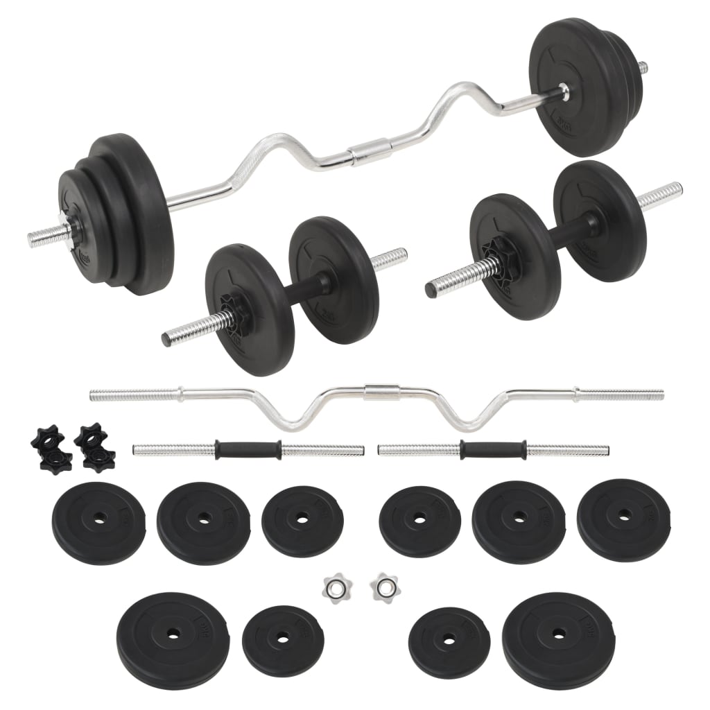 Galleria Design Barbell and Dumbbell Set 30 kg