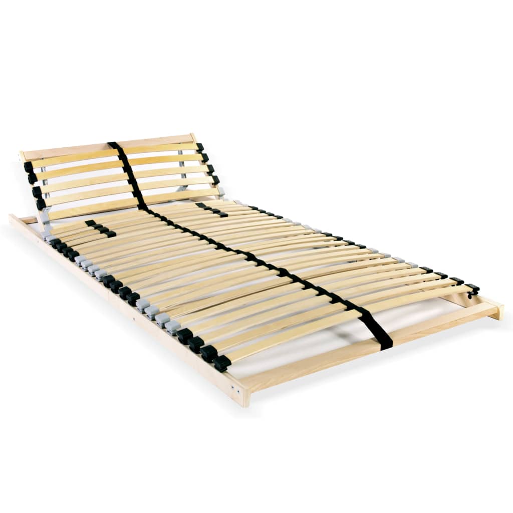 Galleria Design Slatted Bed Base without Mattress with 28 Slats 7 Zones 90x200 cm