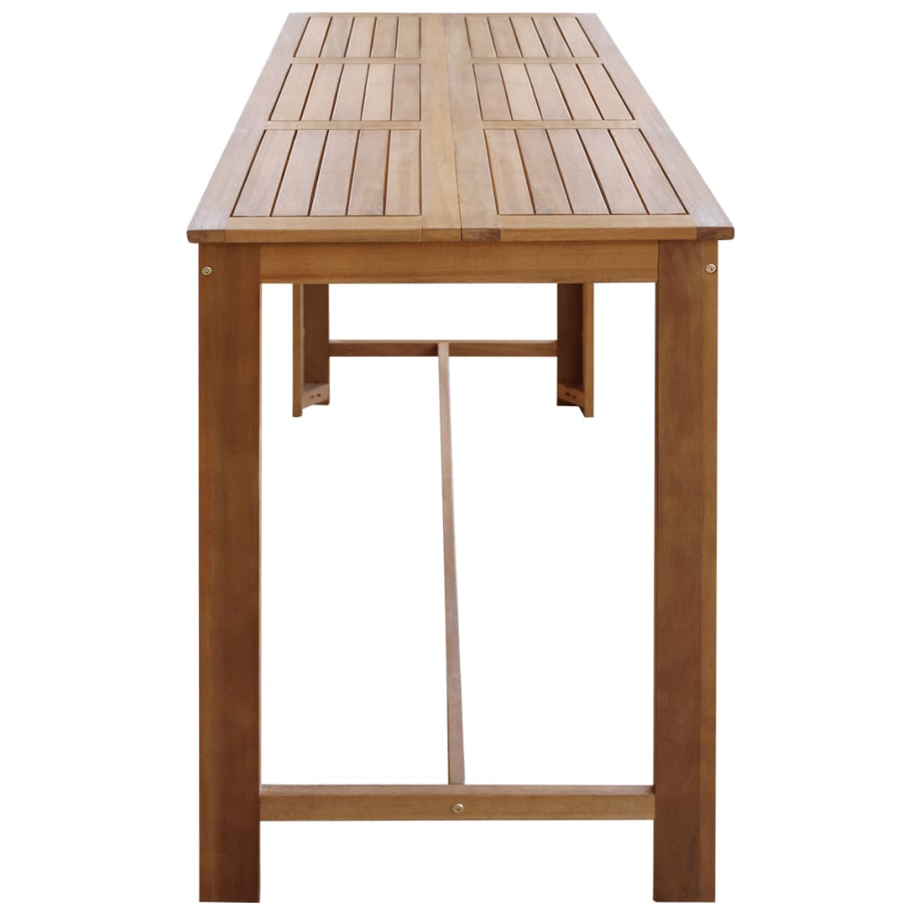 Galleria Design Bar Table Solid Acacia Wood 150x70x105 cm
