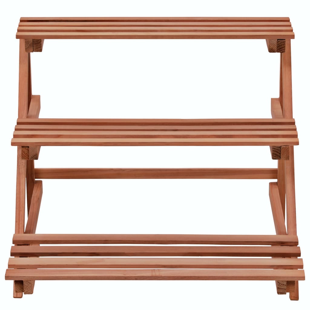 Galleria Design 3-Tier Plant Stand Cedar Wood 48x45x40 cm