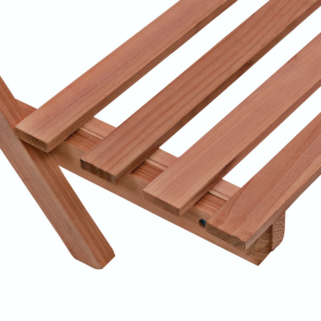 Galleria Design 3-Tier Plant Stand Cedar Wood 48x45x40 cm