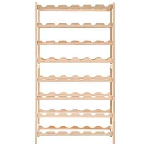 Galleria Design Wine Rack Cedar Wood 57.5x28x102 cm
