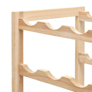 Galleria Design Wine Rack Cedar Wood 57.5x28x102 cm