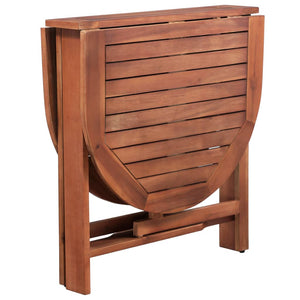 Galleria Design 5 Piece Folding Outdoor Dining Set Solid Acacia Wood