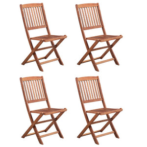 Galleria Design 5 Piece Folding Outdoor Dining Set Solid Acacia Wood