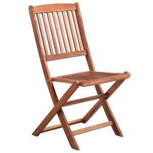 Galleria Design 5 Piece Folding Outdoor Dining Set Solid Acacia Wood