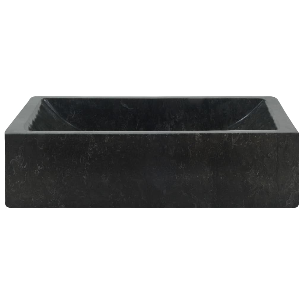 Galleria Design Sink 45x30x12 cm Marble High Gloss Black