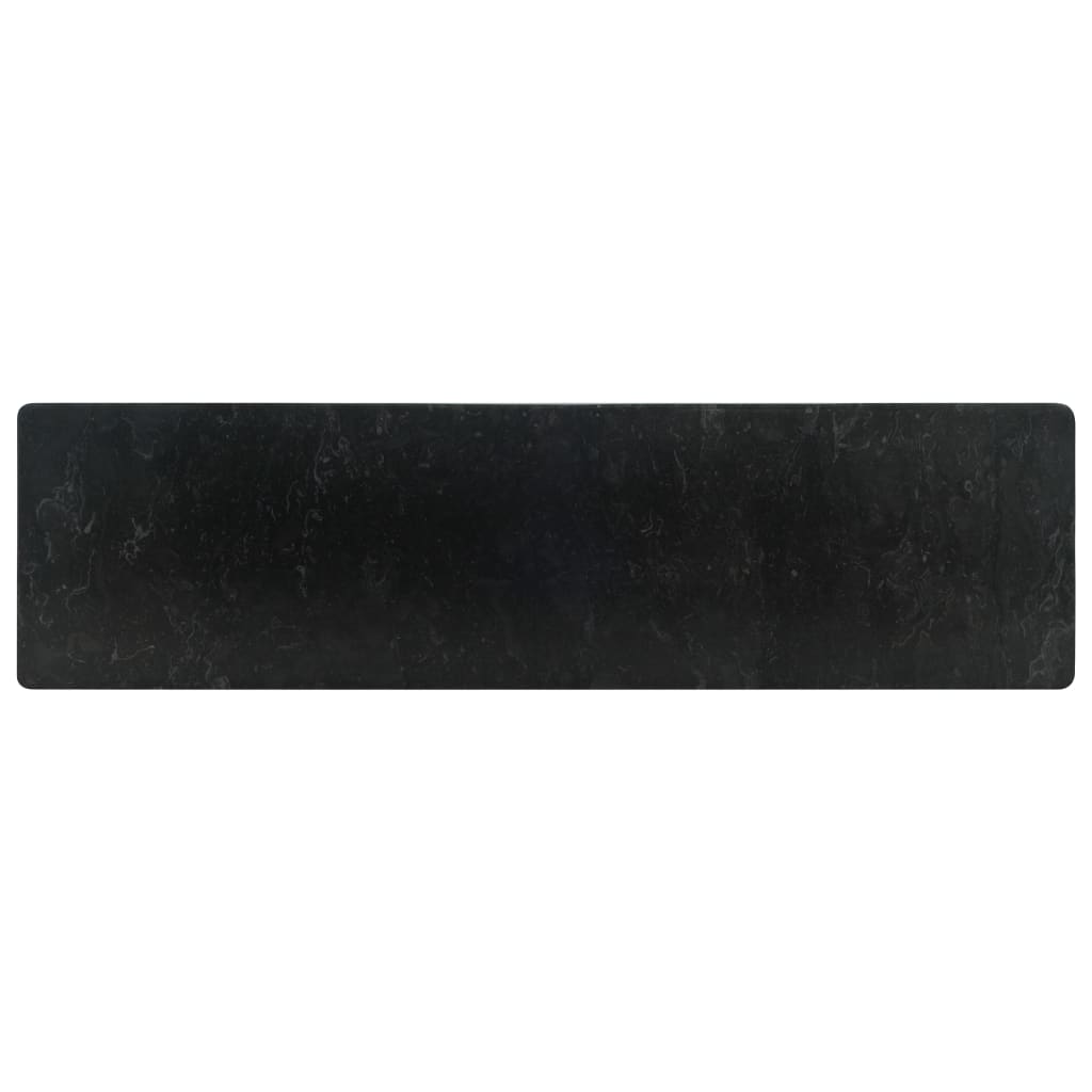 Galleria Design Sink 45x30x12 cm Marble High Gloss Black
