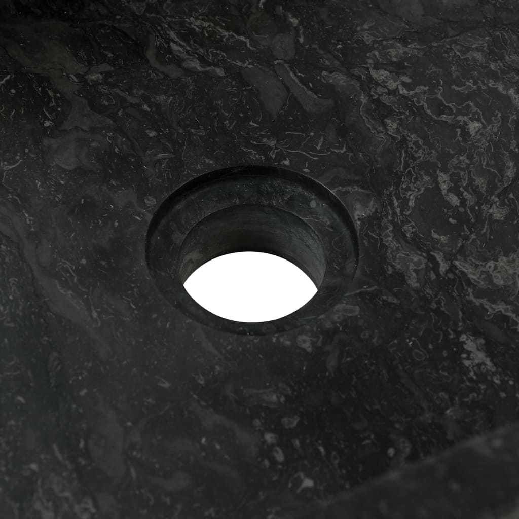 Galleria Design Sink 45x30x12 cm Marble High Gloss Black