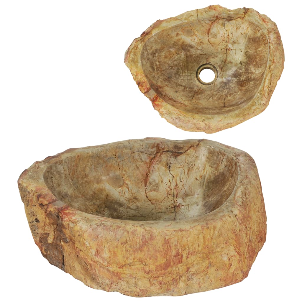 Galleria Design Sink 45x35x15 cm Fossil Stone Cream