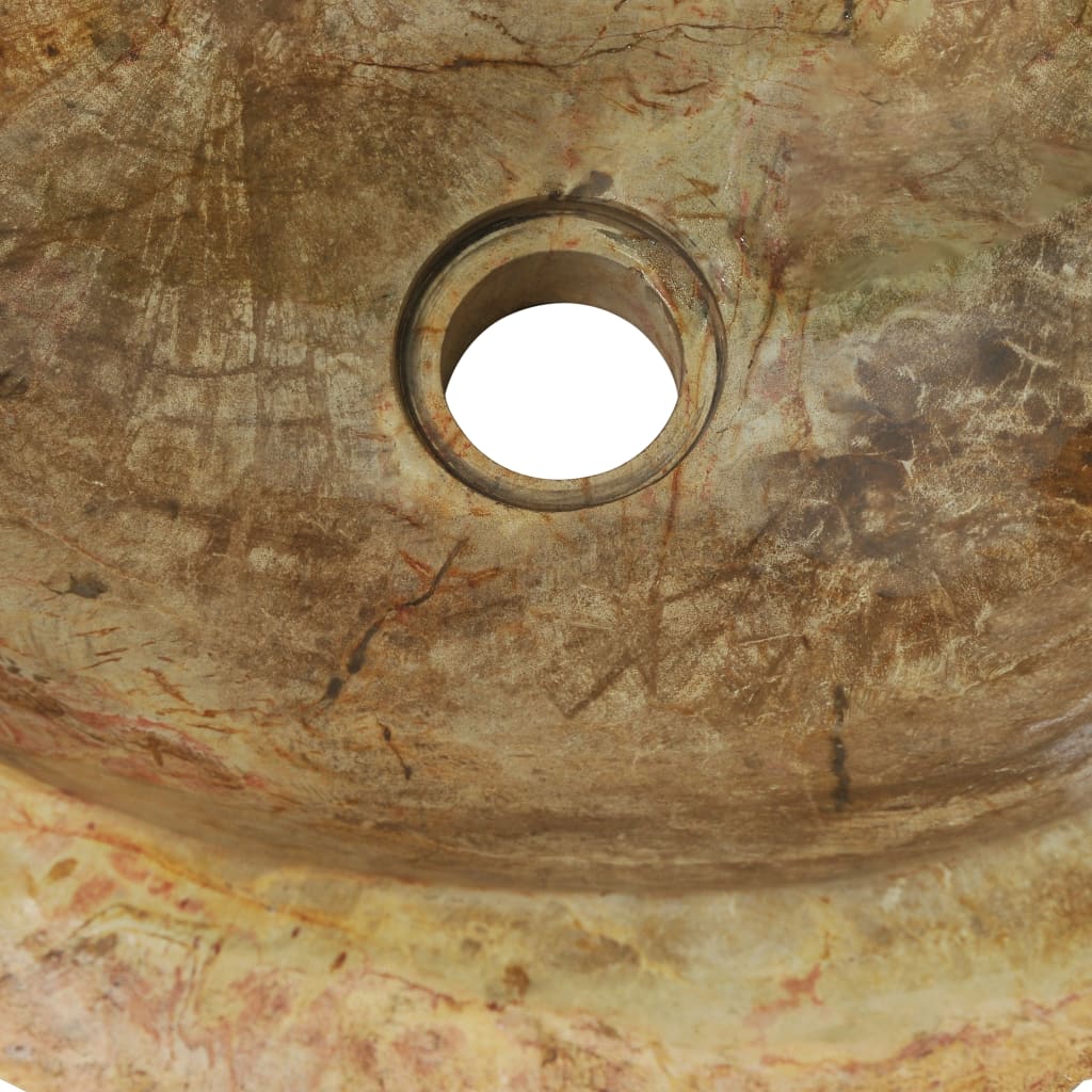 Galleria Design Sink 45x35x15 cm Fossil Stone Cream