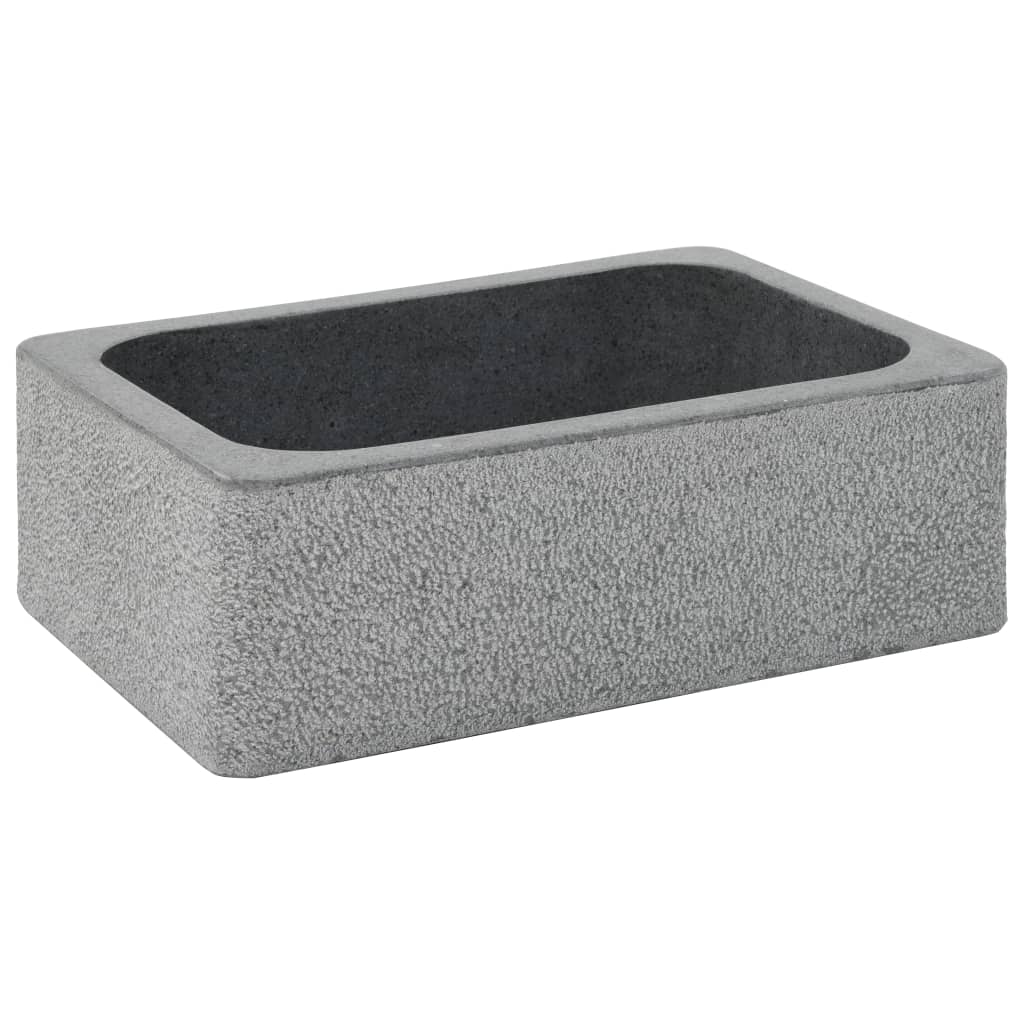 Galleria Design Sink 45x30x15 cm Riverstone Black