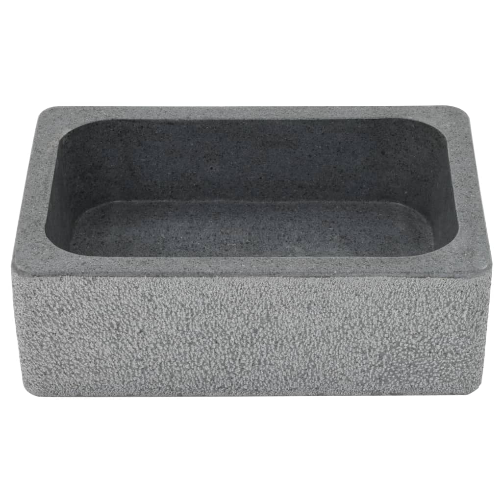 Galleria Design Sink 45x30x15 cm Riverstone Black