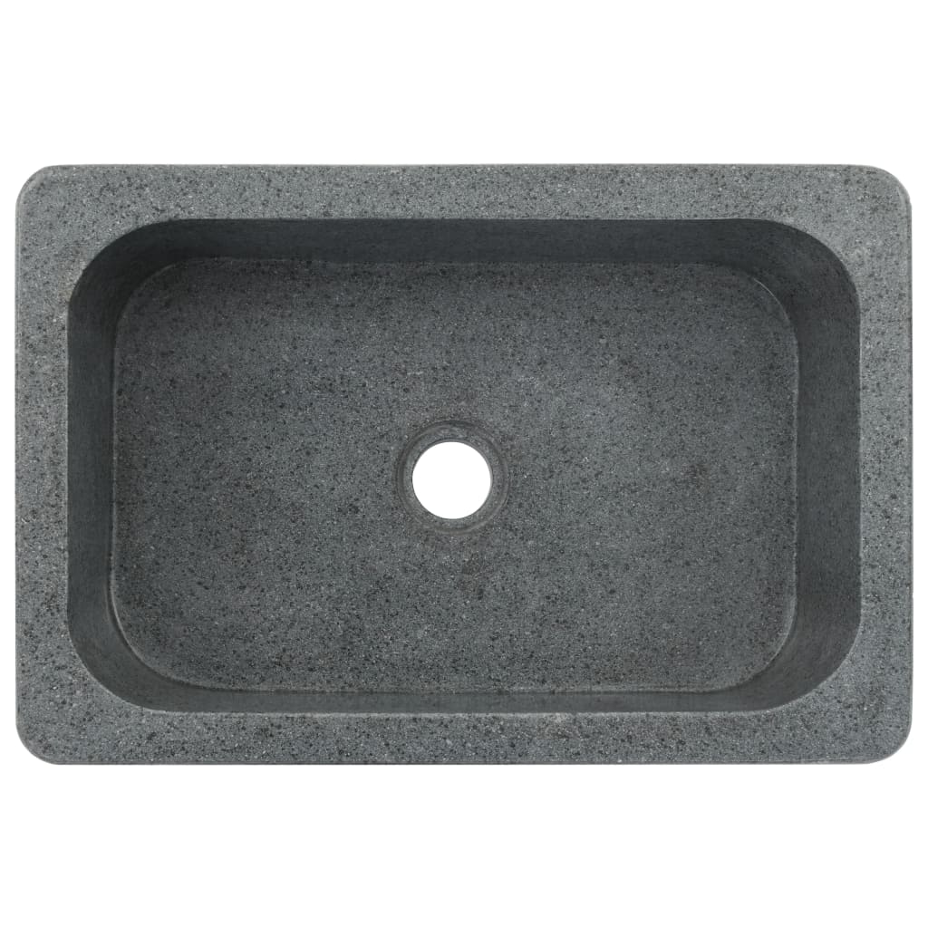 Galleria Design Sink 45x30x15 cm Riverstone Black