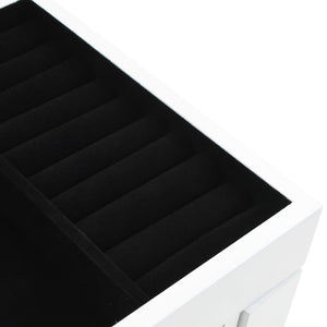 Galleria Design Free Standing Jewelery Cabinet White