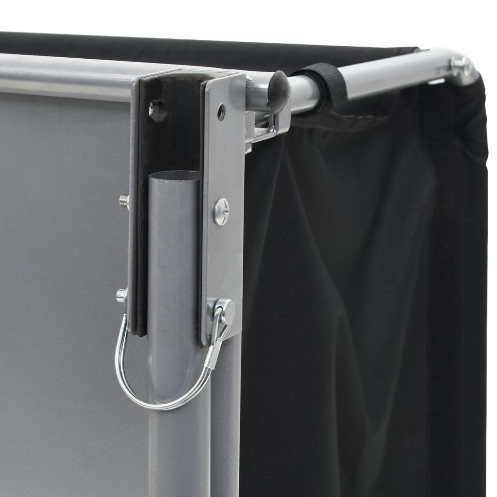 Galleria Design Bike Trailer Black and Yellow 65 kg