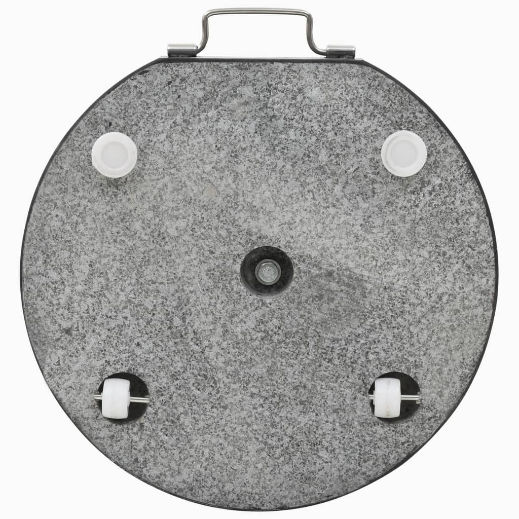 Galleria Design Parasol Base Granite 28.5 kg Round Black
