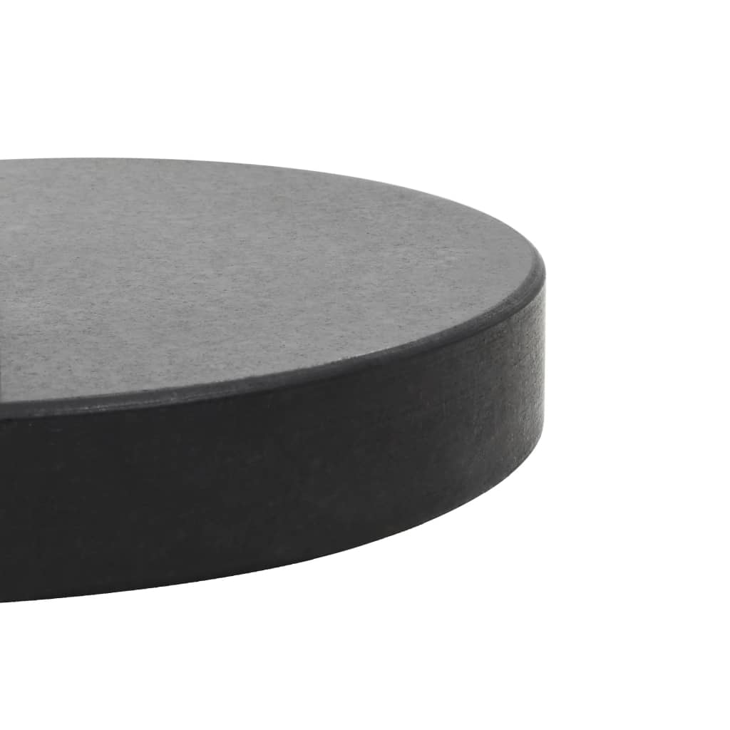 Galleria Design Parasol Base Granite 28.5 kg Round Black